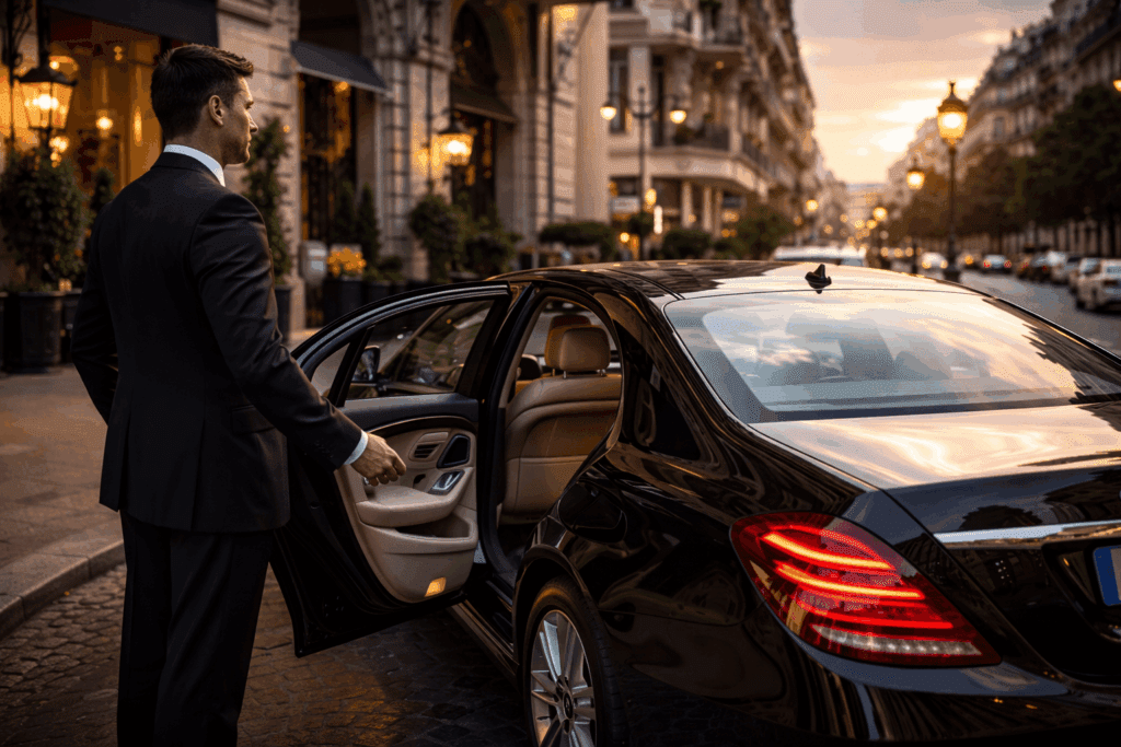 Chauffeur privé business Paris : ponctualité et discrétion