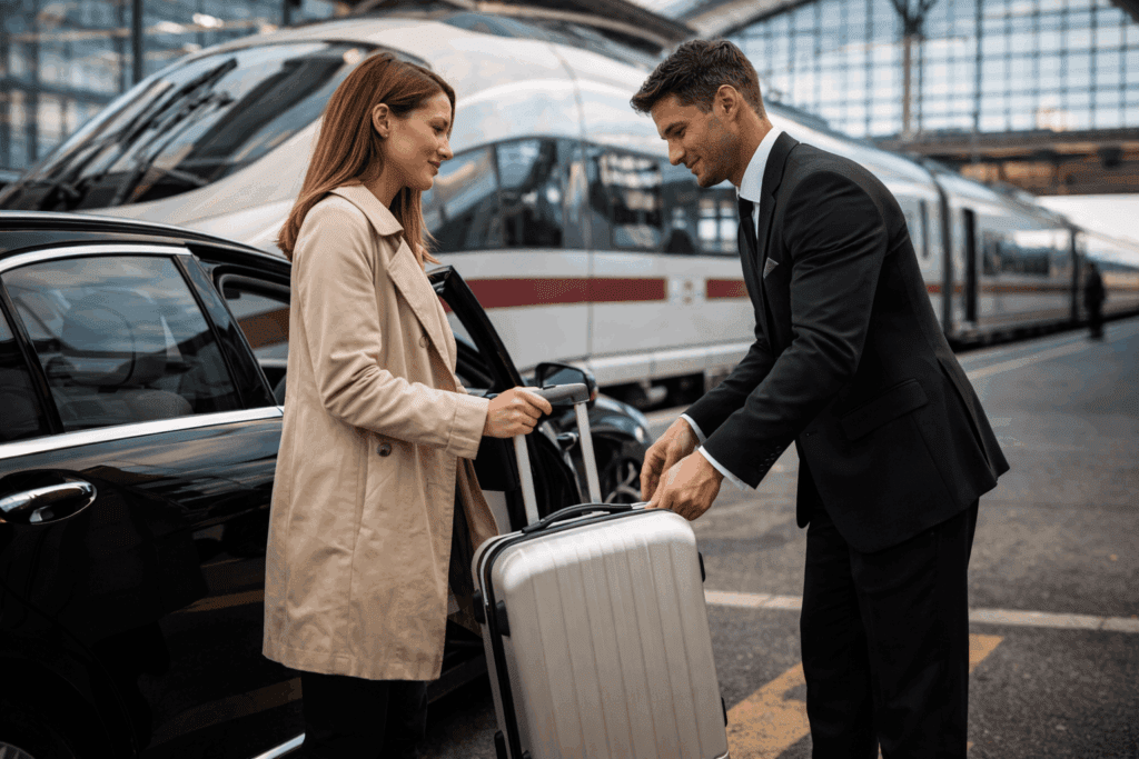 Véhicule transfert aéroport bagages : éviter le coffre trop petit