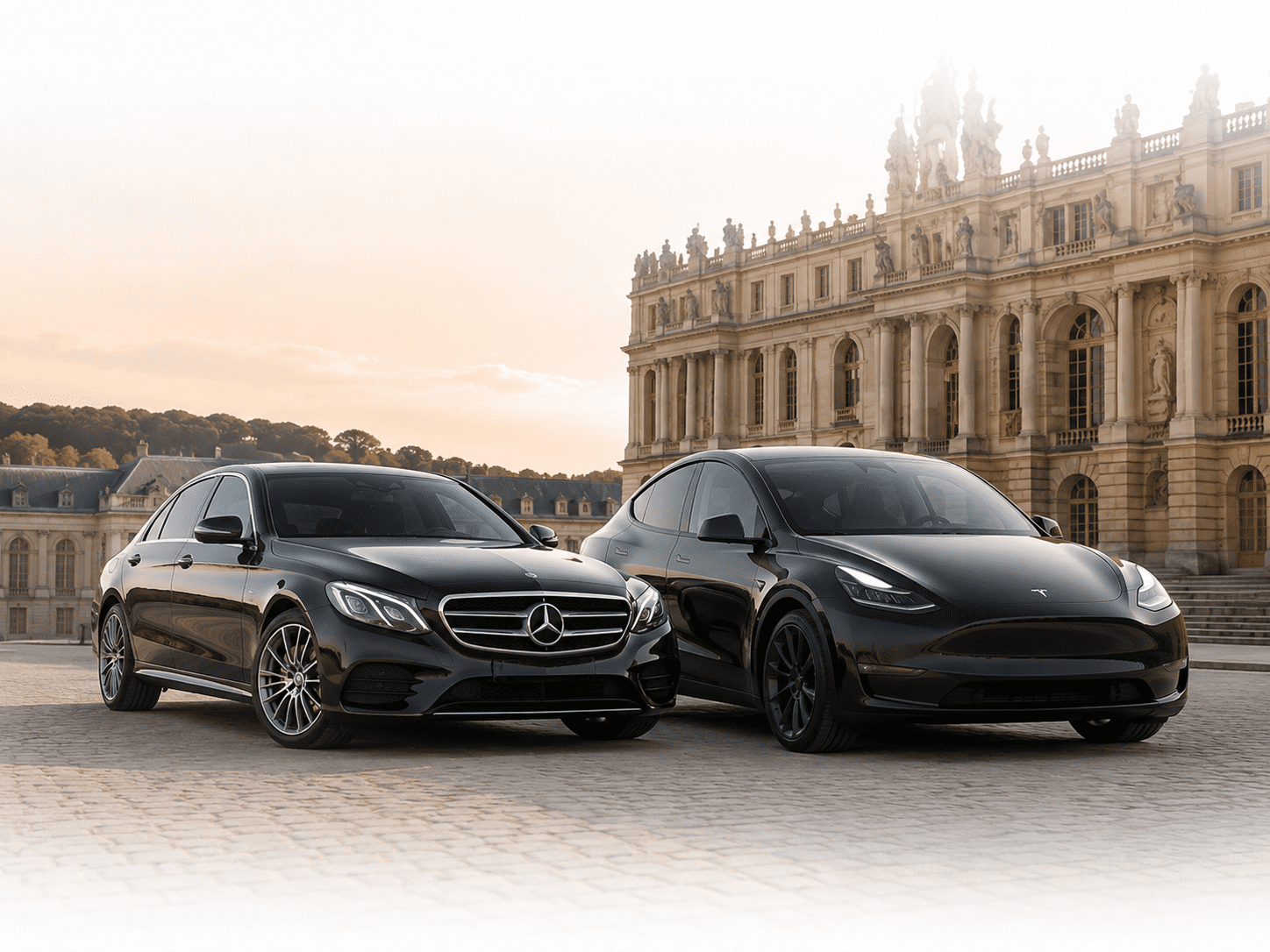 Catégorie Berline de la flotte VTC Booking Paris Transfer