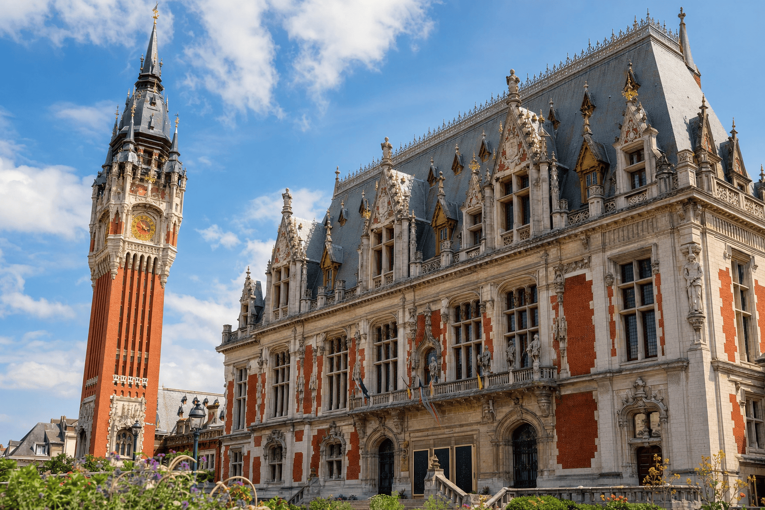 Beffroi et hôtel de ville de Calais — Calais