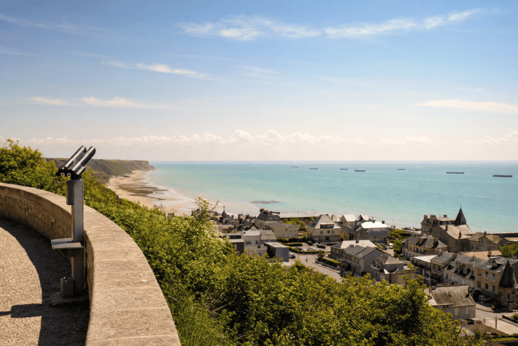 Belvédère d’Arromanches et panorama sur la baie
