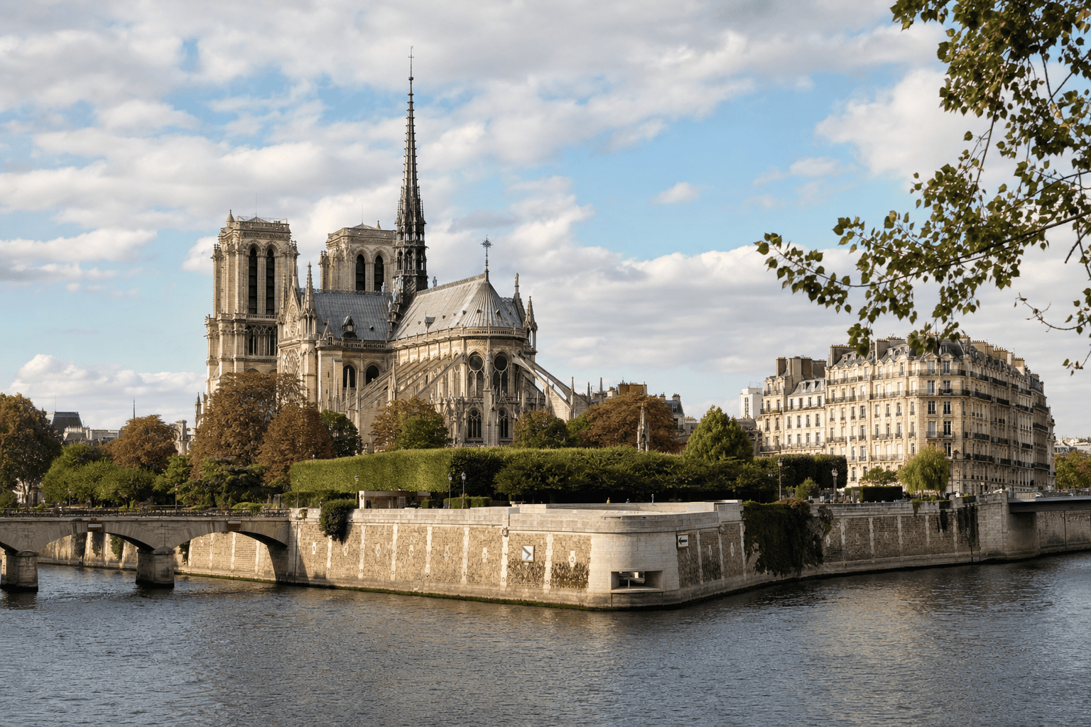 Cathédrale Notre-Dame de Paris et l’île de la Cité — Paris