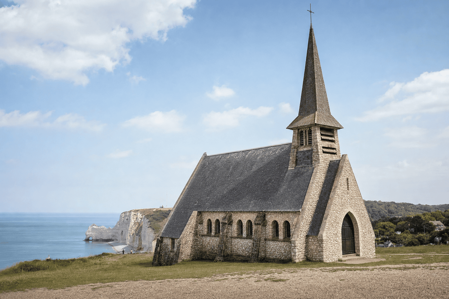 Chapelle Notre-Dame-de-la-Garde d’Étretat — Étretat