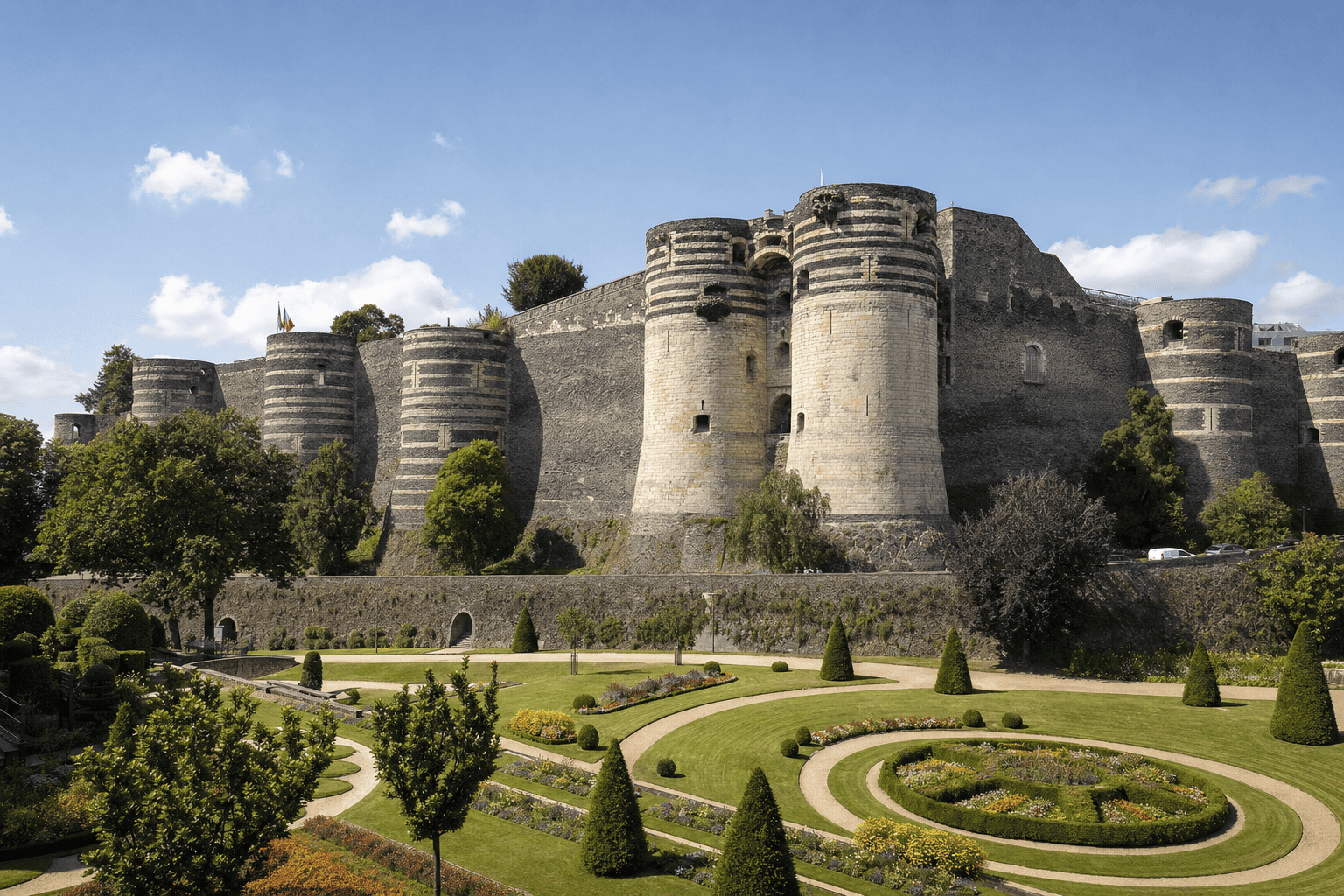 Château d’Angers et tenture de l’Apocalypse — Angers