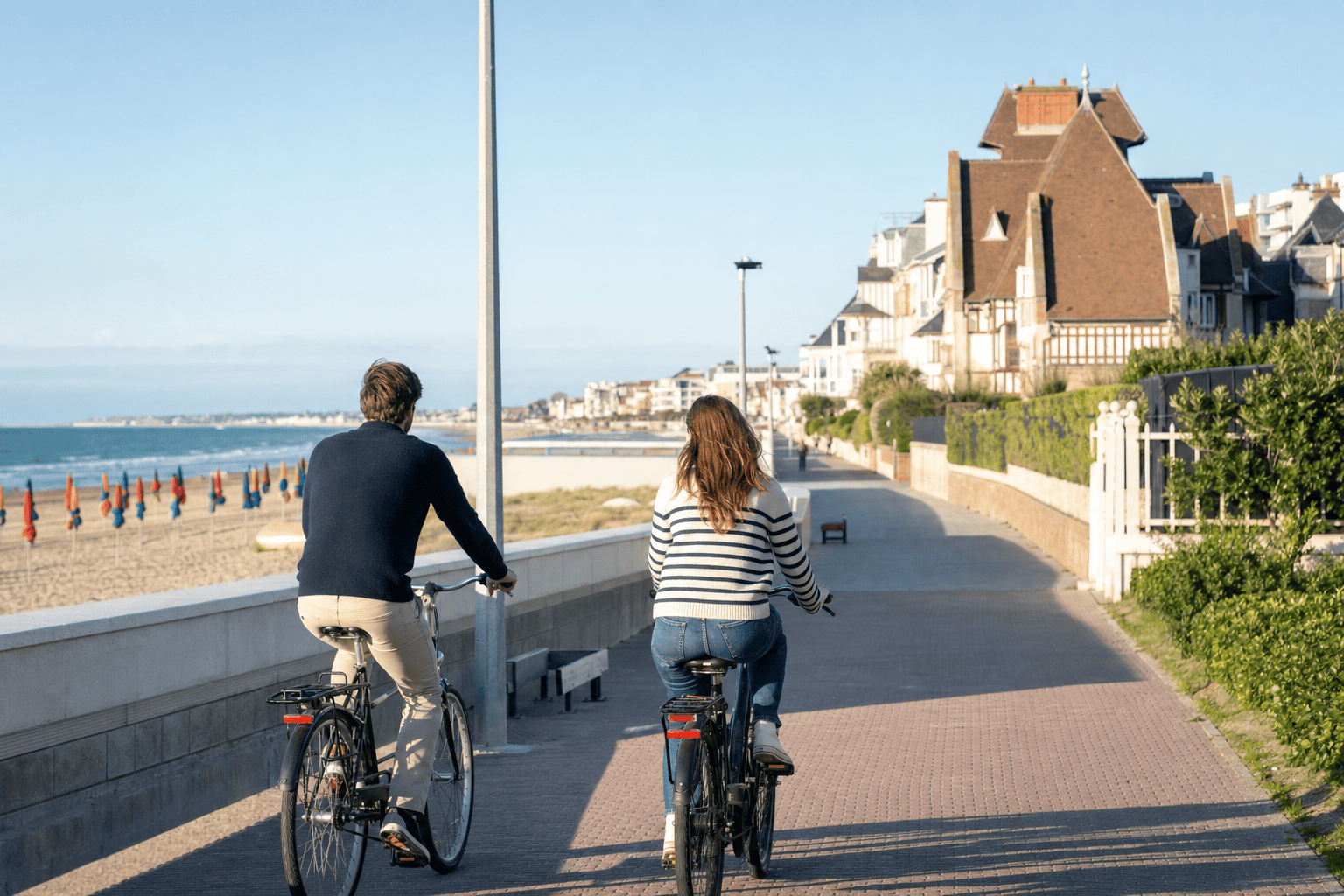 Découvrir Deauville à vélo entre mer, villas et hippodromes — Deauville