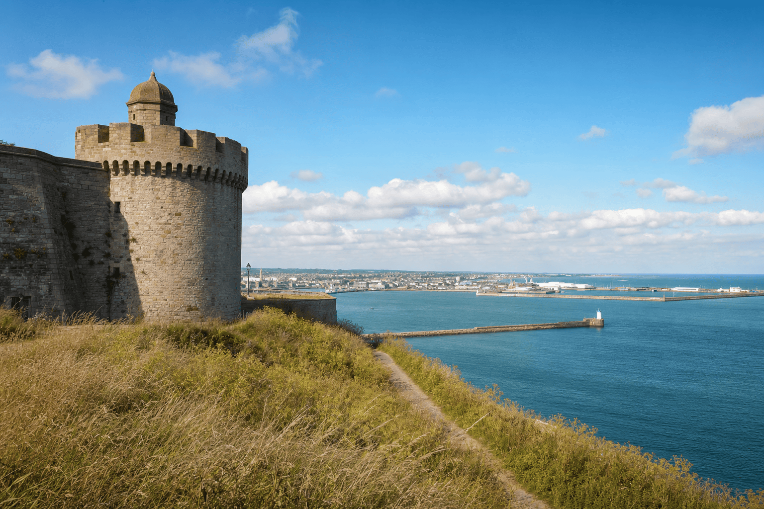 Fort du Roule et point de vue sur la rade — Cherbourg-en-Cotentin
