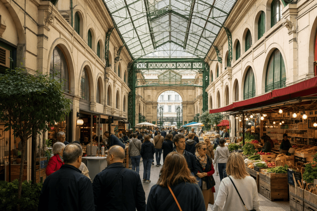 Marché couvert Saint-Quentin