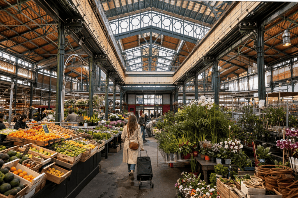Marché couvert Victor Hugo
