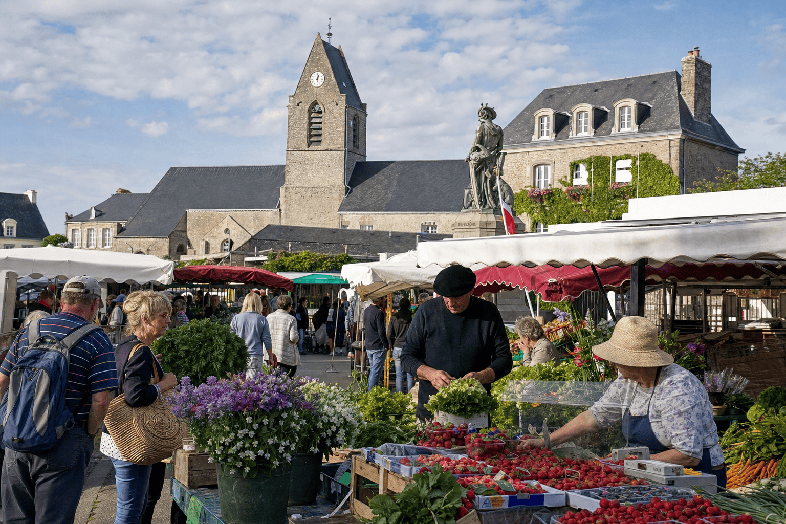 Marché de Sainte-Mère-Église — Sainte-Mère-Église