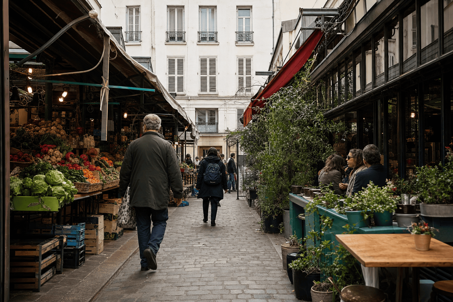 Marché des Enfants Rouges — Paris