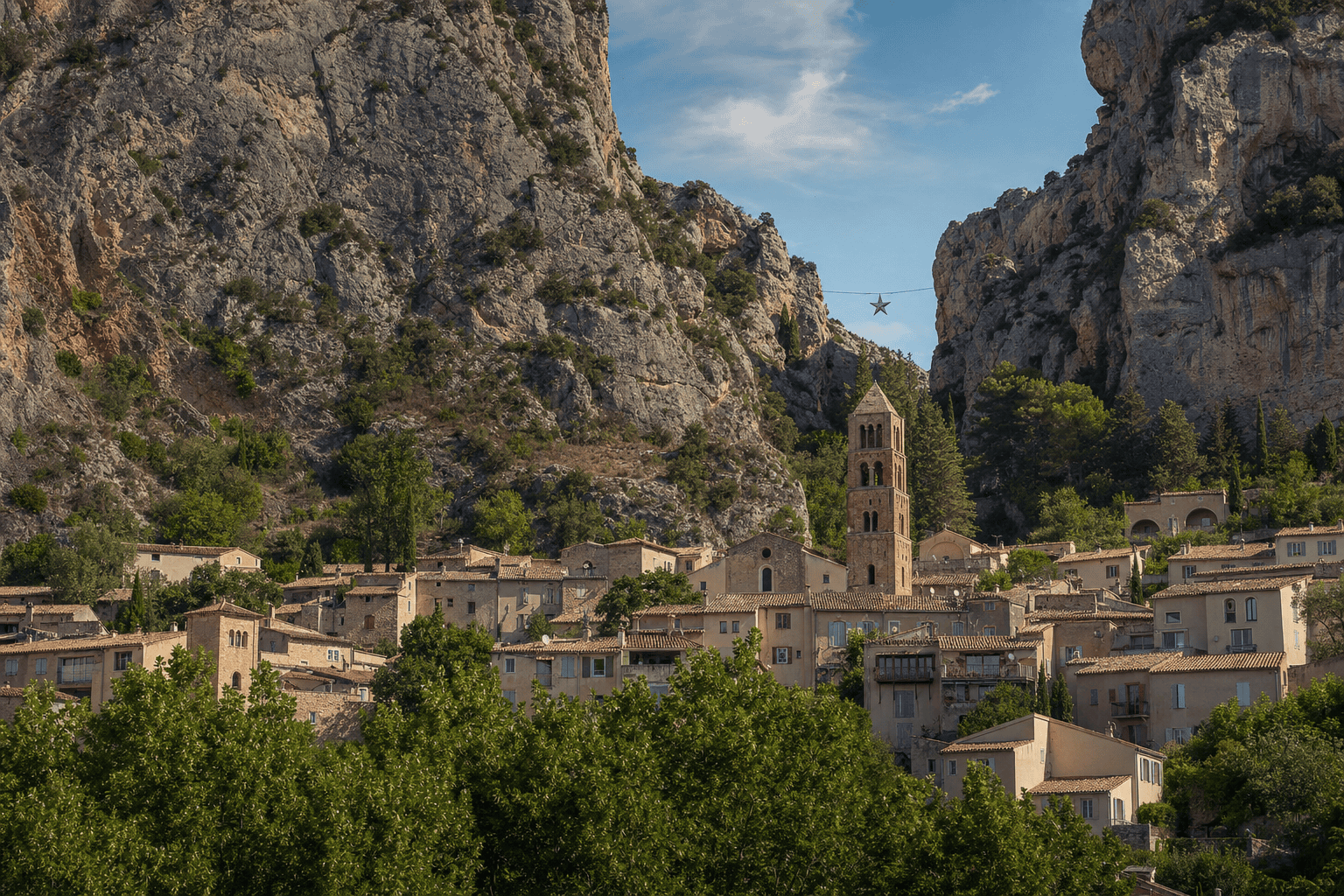 Moustiers-Sainte-Marie — Gorges du Verdon