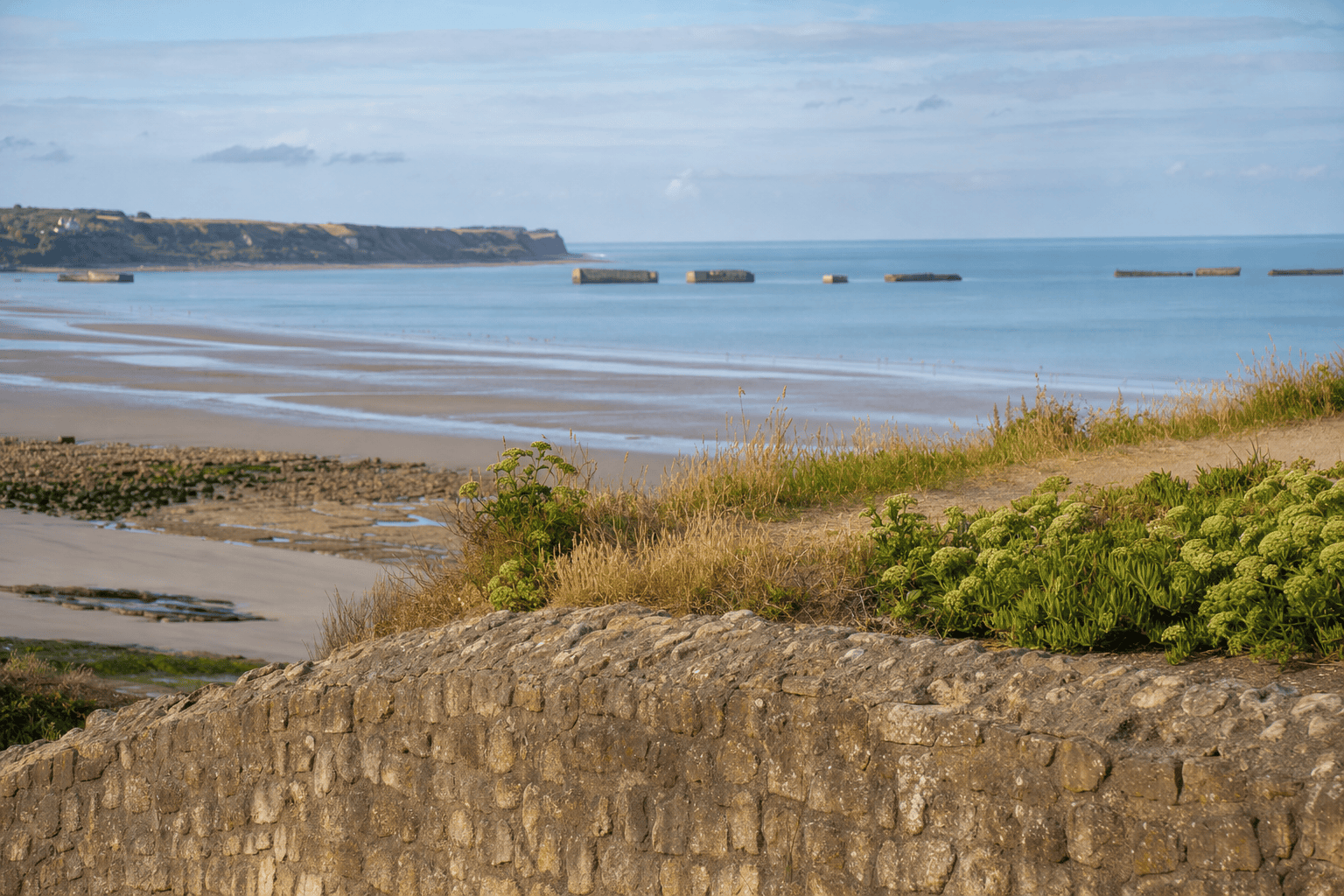 Plages du Débarquement depuis Arromanches — Arromanches-les-Bains