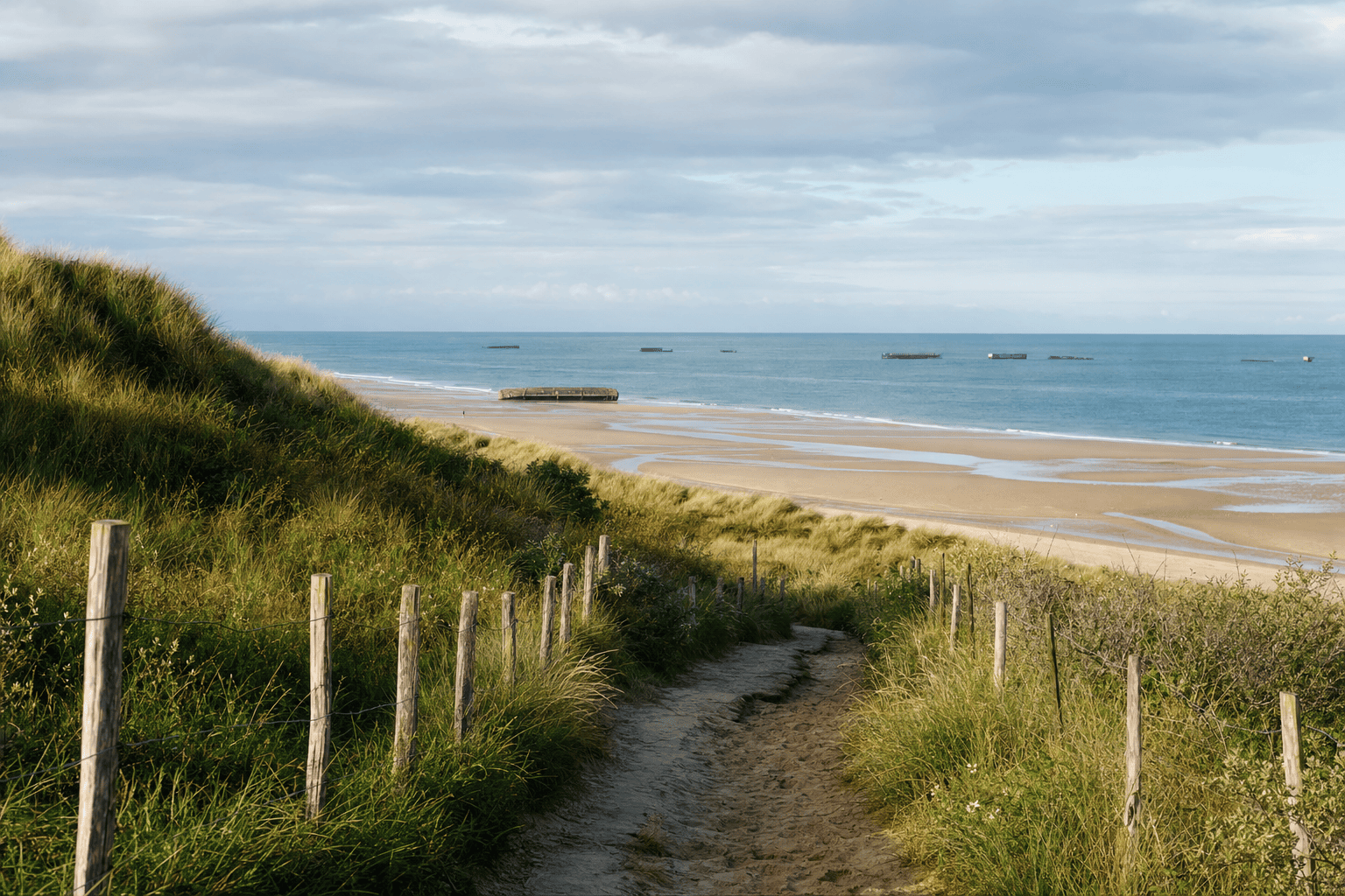 Plages du Débarquement depuis Courseulles-sur-Mer — Courseulles-sur-Mer