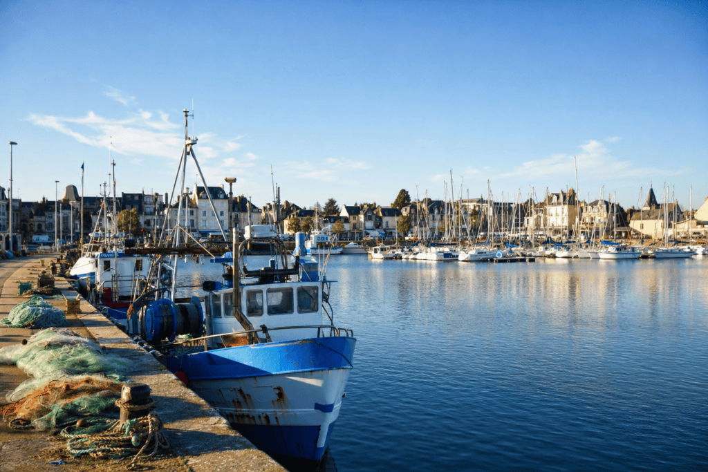 Port de plaisance et port de pêche de Courseulles-sur-Mer