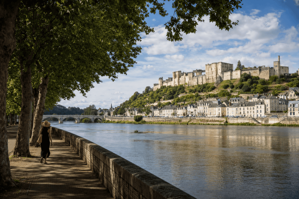 Quais de la Vienne et promenade de Chinon
