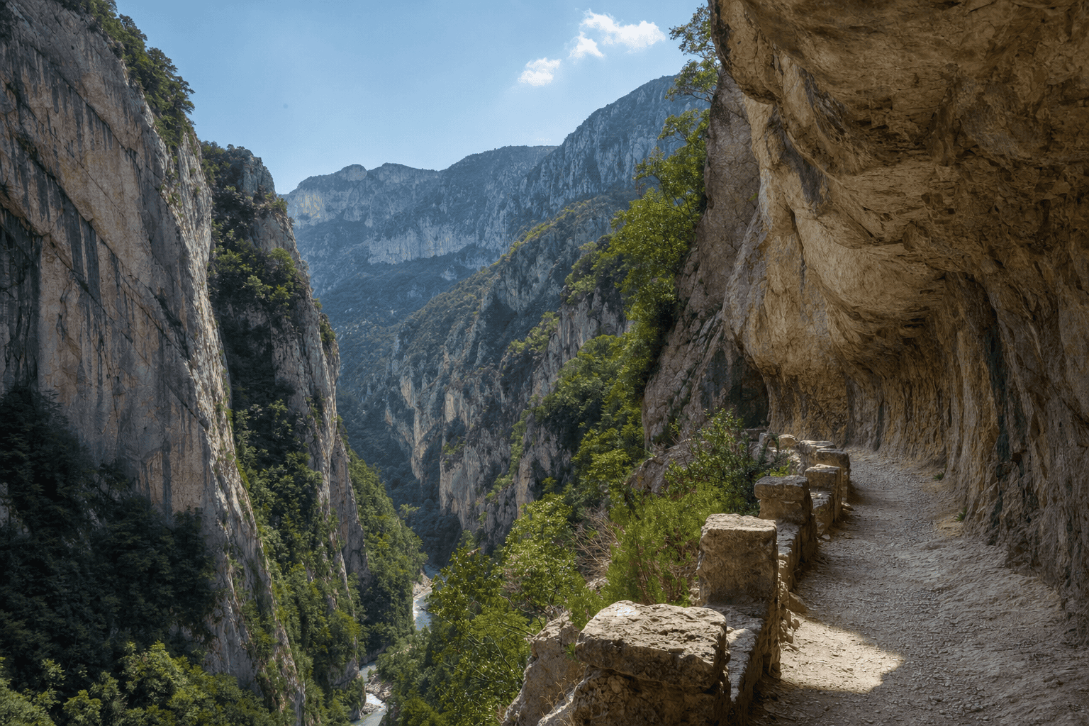 Sentier Blanc-Martel — Gorges du Verdon