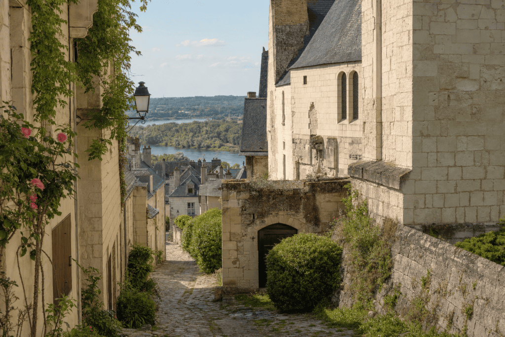 Vieille ville médiévale de Chinon