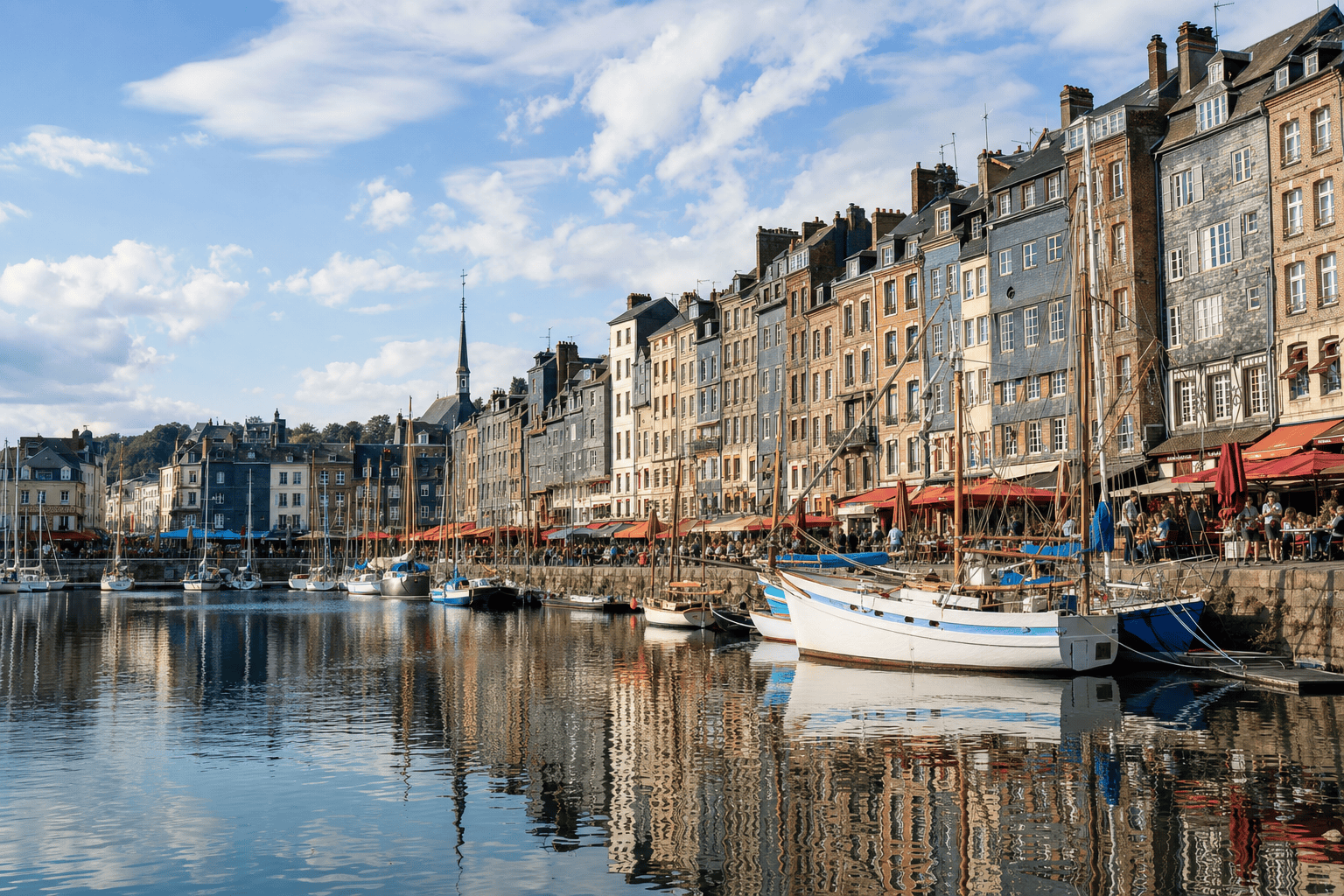 Vieux Bassin de Honfleur et quartier historique — Honfleur