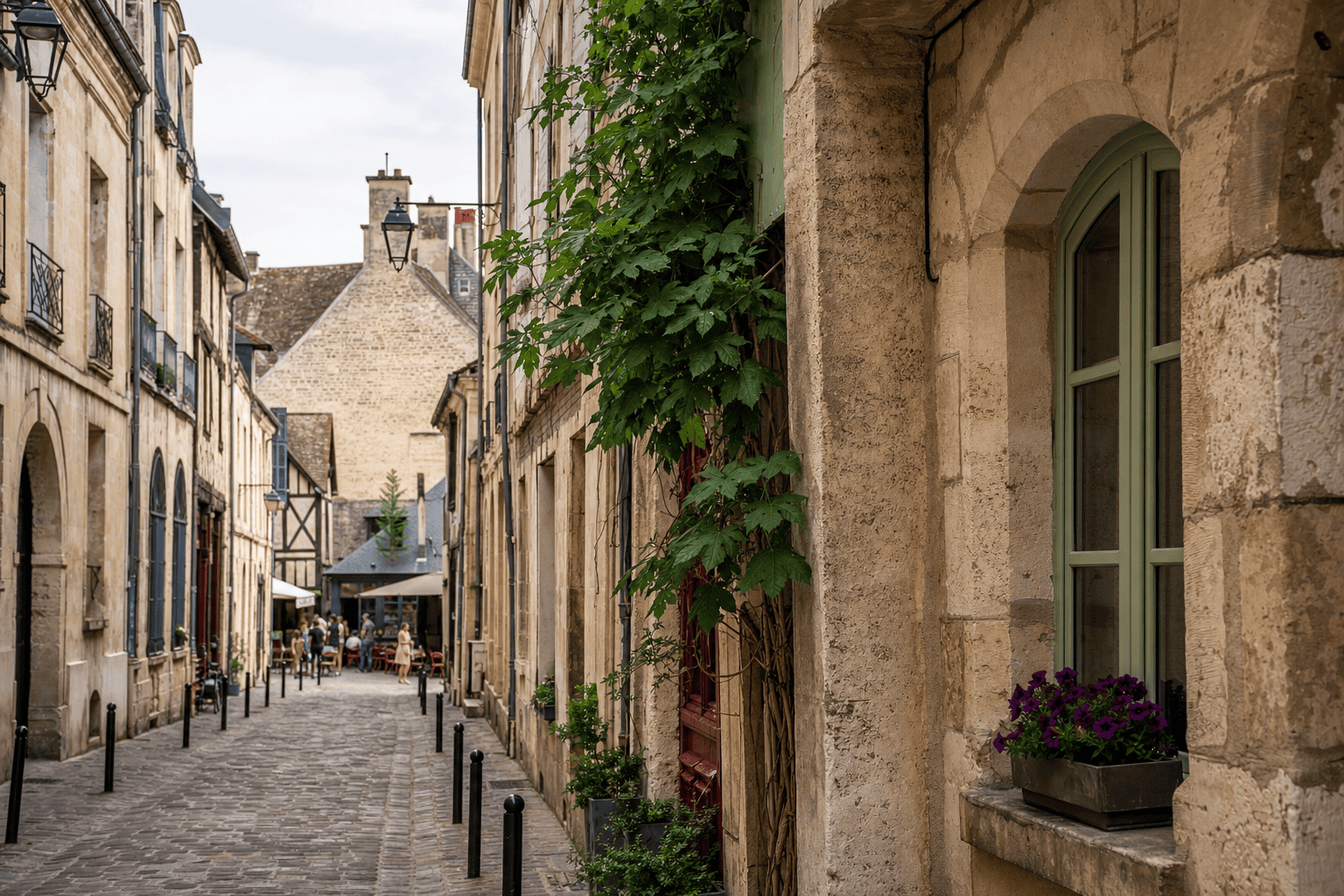 Vieux Caen et quartier du Vaugueux — Caen