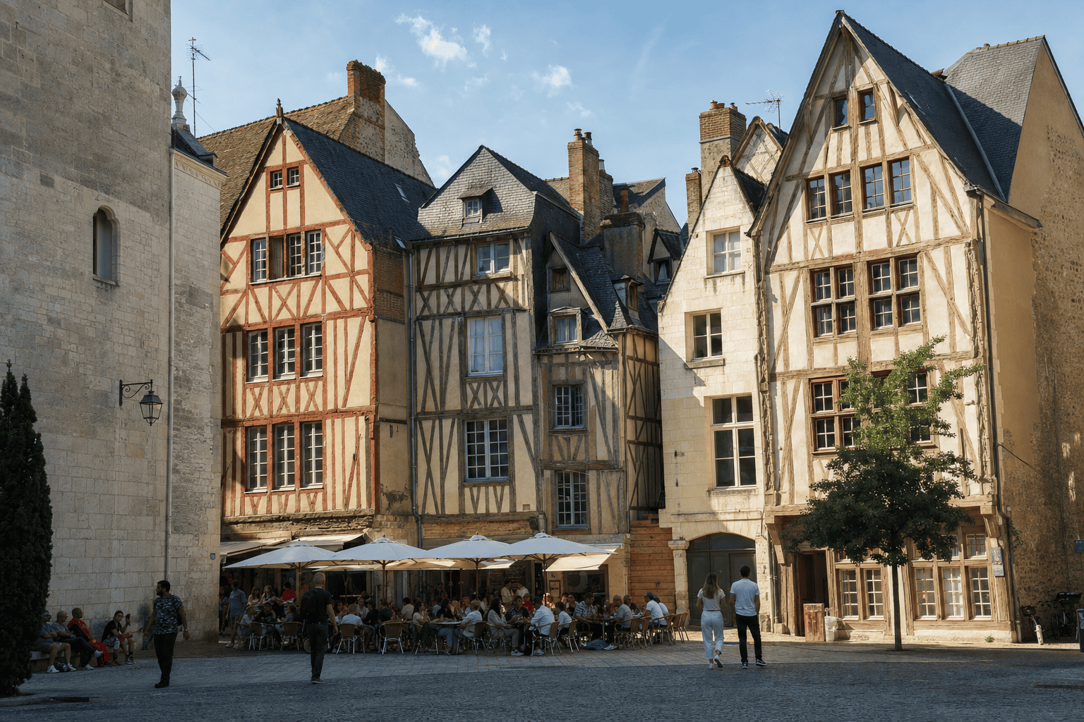Vieux Tours et place Plumereau — Tours