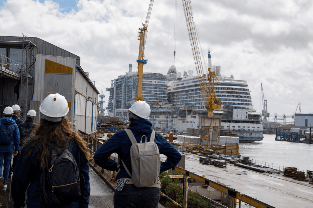 Visite des Chantiers de l’Atlantique
