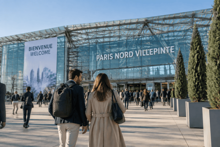 Transfert VTC Aéroport d’Orly (ORY) → Paris Nord Villepinte
