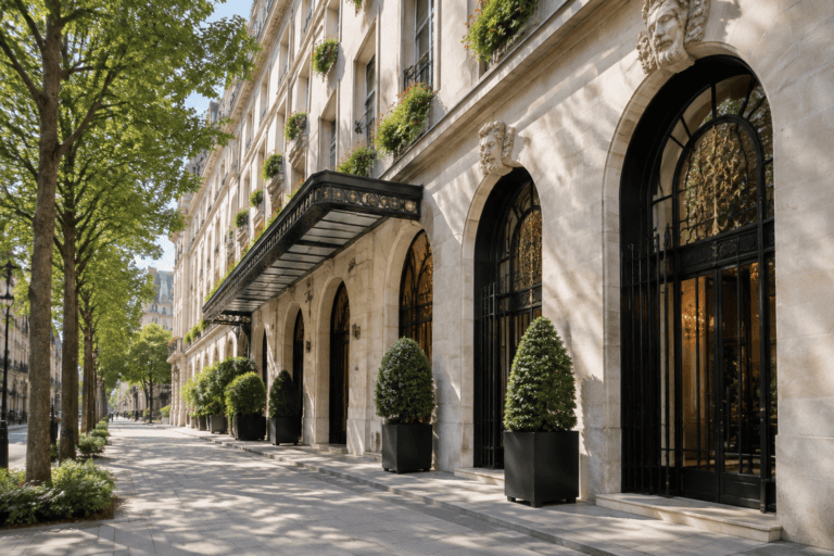 Transfert VTC Aéroport d’Orly (ORY) → Four Seasons Hotel George V Paris
