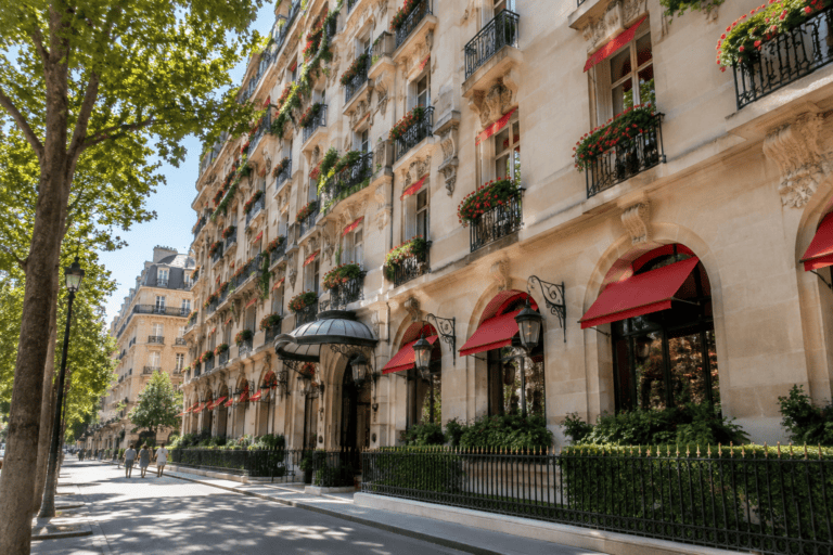 Transfert VTC Aéroport d’Orly (ORY) → Hôtel Plaza Athénée