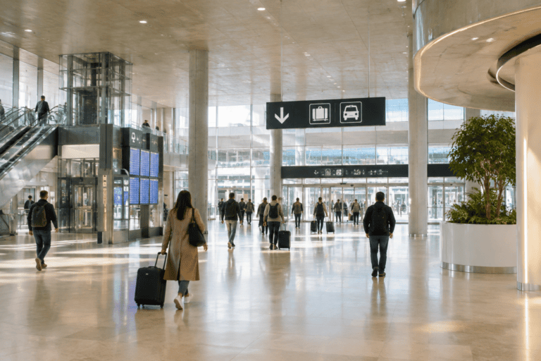 Transfert VTC Aéroport Charles de Gaulle (CDG) → Paris Gare de Bercy