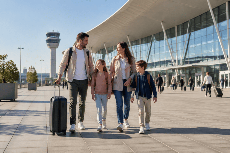Véhicule transfert aéroport bagages : éviter le coffre trop petit