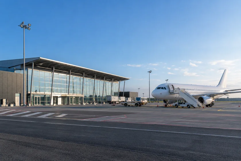 Illustration du terminal de l’aéroport de Beauvais